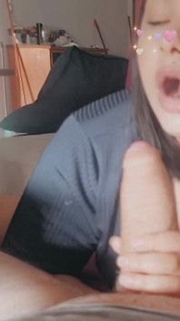 Kouření penisu se snap filtrem