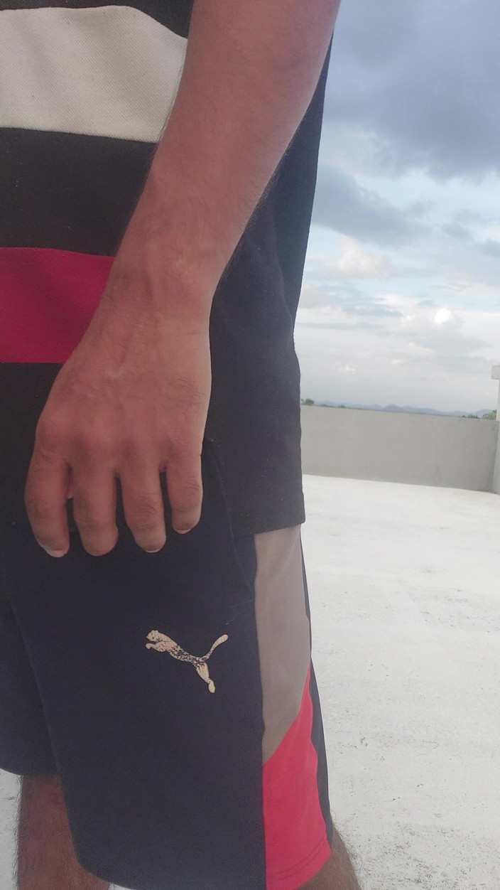 PujaRay2024: Today I went to the terrace and saw the aunty's...
