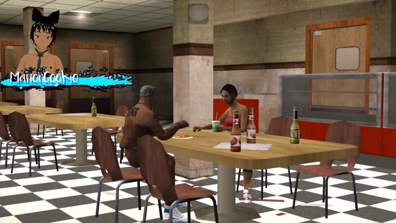 Manor Cookie: Gta San Andreas hot coffee mod - Barbara, una policía caliente...