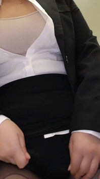 The Story of Being Pleasure-teasing by My Female Boss Reverse Orgasm Sex: Big-breasted Slutty Boss -3