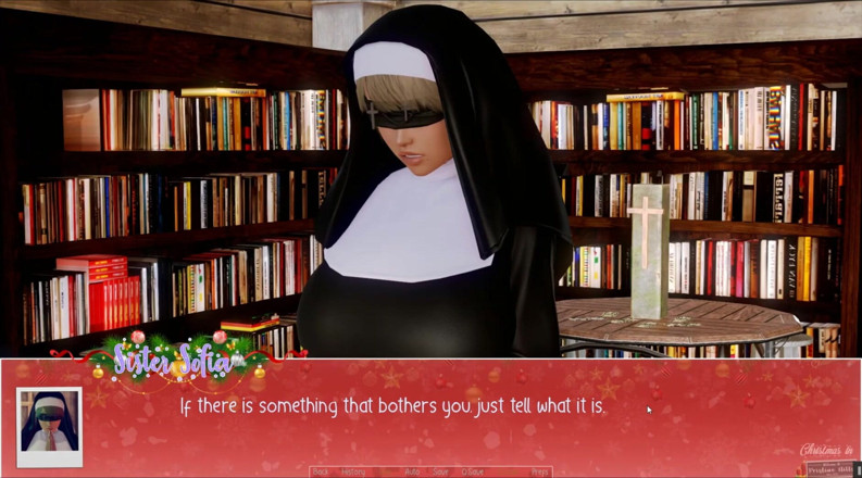 Cumming Gaming: Unlimited Christmas [xmas hentai porn play] ep.15 stepsister Sophia the nun...