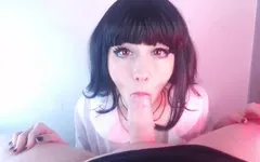 Yumeko Jambami Edges Slave Blowjob, Hugh Cumshot Facial