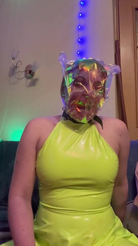 Swimcap, Plastic Bag, Duct Tape and Nose Clamp