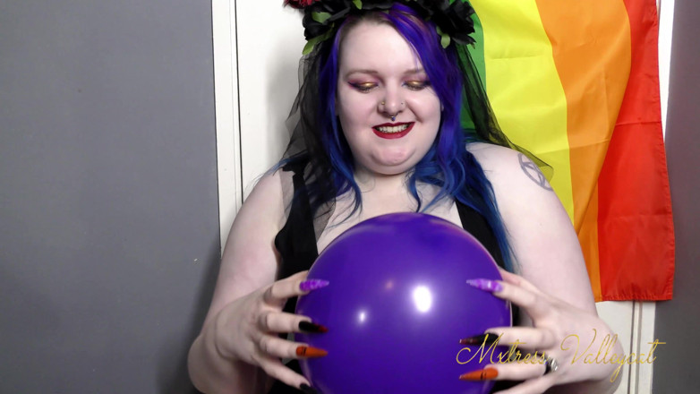 Mxtress Valleycat: Gratter un ballon, taquinage