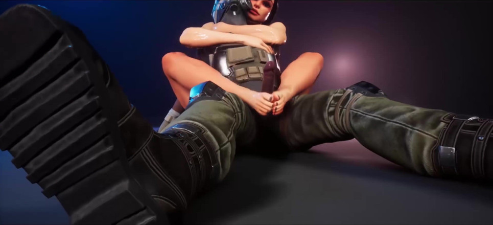 Alita: Un soldat de la vie sauvage reçoit un footjob femdom
