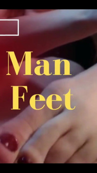 Stand at my feet and worship their every curve. Hop on top and lick my red toenail polish.