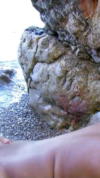 Latina mature Jana secretly fucked outdoors by strangers on holiday