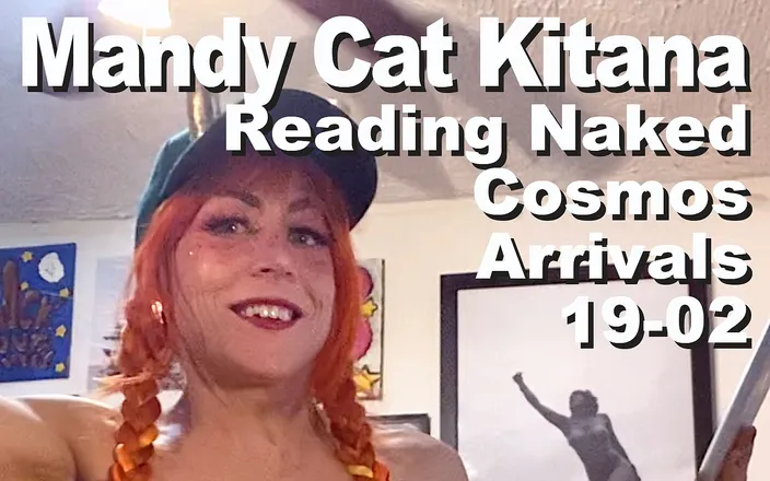 Cosmos naked readers: Mandy Cat Kitana Reading Naked the Cosmos Arrivals 19-02