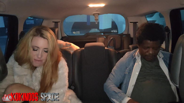 Kokinoos Space: Joy Latoya fickt einen schwarzen schwanz auf einem parkplatz und...