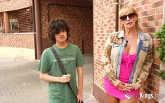 Another Spanish Step Mommy Fulfills Her Fantasies at Fakings: Victoria Vera Is Hot and Horny!