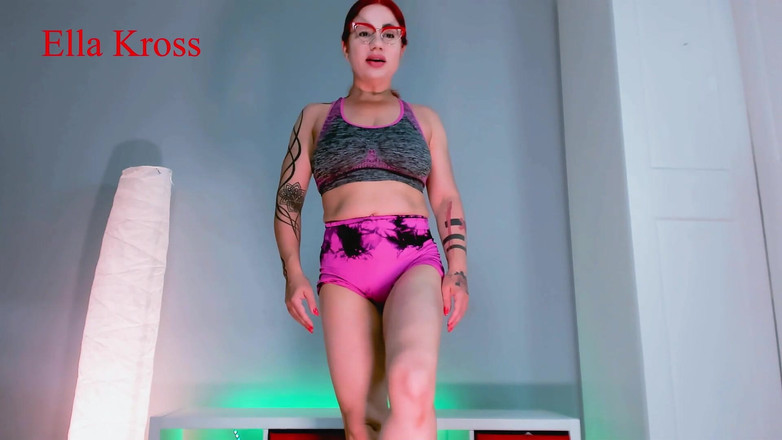 Ella Kross: 私の筋肉を崇拝しろ!HD Mp4