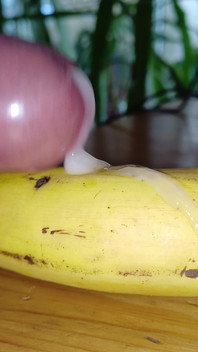 A Gay Dream Comes True. a Highly Potent Premium Sperm Donation for Your Banana Split..mp4