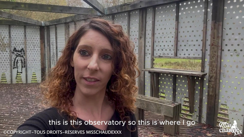 Misschaudexxx: Ukázal jsem se venku, než jsem byl přistižen na očích