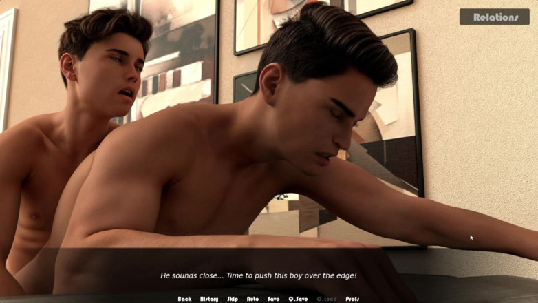 Future man: Dos amigos gay de más de 18 teniendo preñadas de sexo...