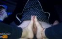Footjobfantasy: Вечерняя дрочка ногами с окончательным камшотом между пальцами ног