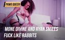 Pawg Queen: Mone Divine ve Ryan Smiles tavşan gibi sikişiyor