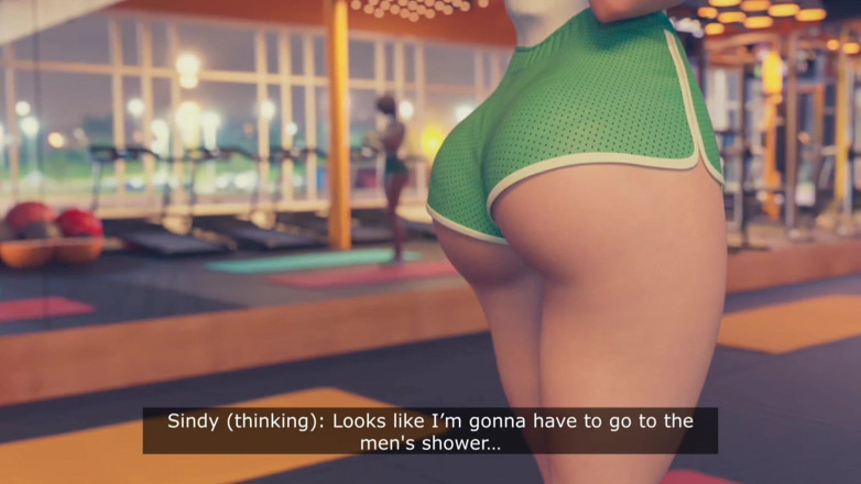 Sex anime taboo: โค้ชฟิตเนสเย็ดแฟนสาวของกูในห้องน้ําชาย