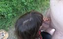 Slave Jenni: 공원에서 내 마스터스에 의해 가죽 끈에 사용