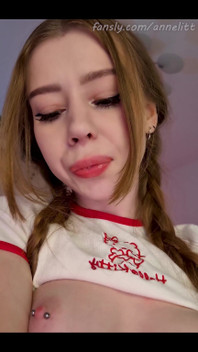 Instead of Saliva, My Tits Should Be Covered with Your Sperm!