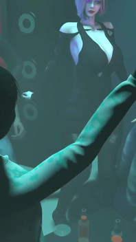 Istri selingkuh di klub malam - hentai animasi 3d