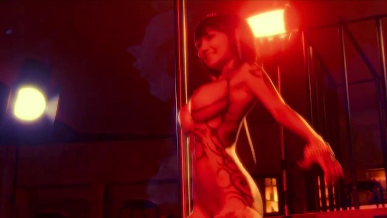 German Porn: Hot stripper with huge boobs satisfies customer with a good...