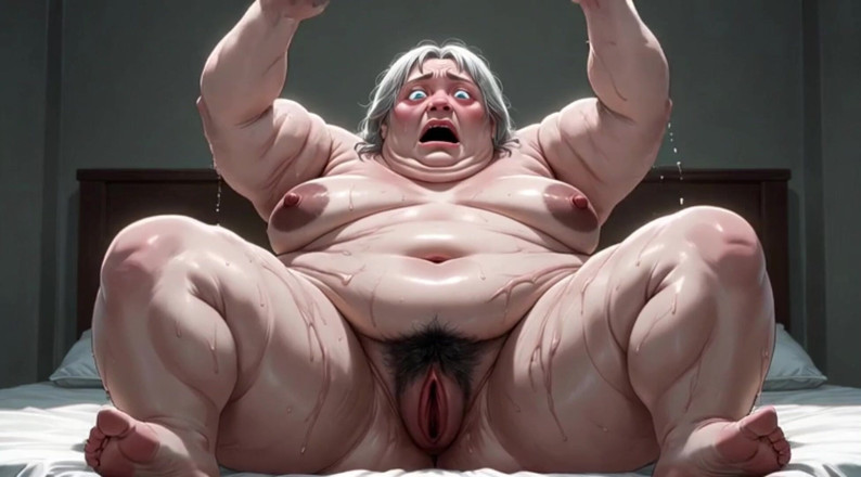 YOUR BEST FANTASY: Fat BBW Hairy Bush Masturbation - Wet Hairy Pussy Rubbing &amp; Creamy...