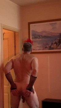 Old Man Masturbating
