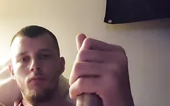 Jerking off My Big Cock Till I Cum