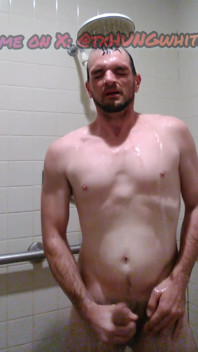 Jacking off in the Showers
