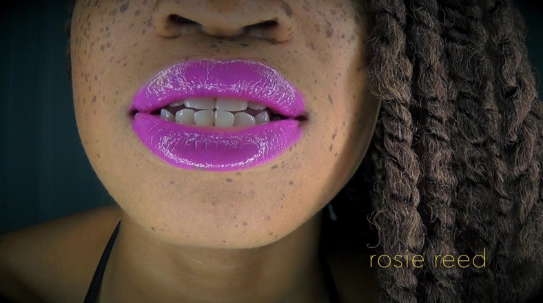 Rosie Reed: Powerless Against Fuchsia Lips- Pink Lipstick Fetish with Goddess Rosie...