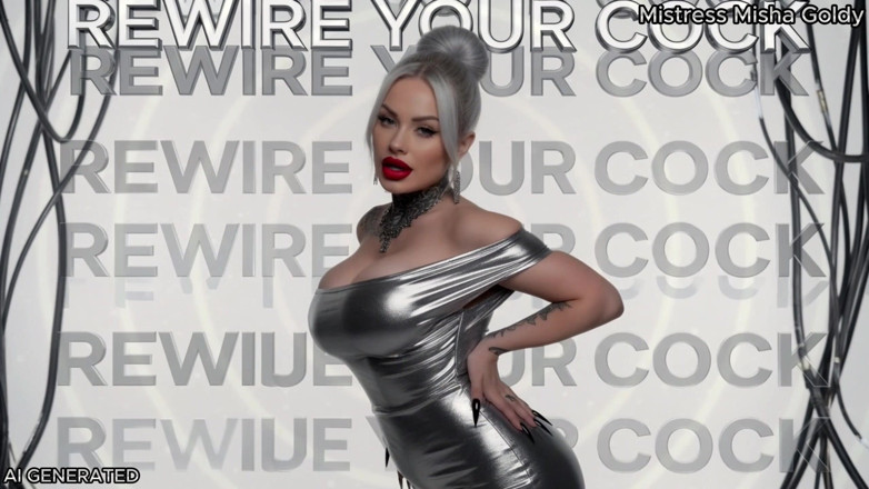 Goddess Misha Goldy: Brain Jacker Rewire — я підключаюся до вашого мозку і перепрограмовую ваш пеніс.