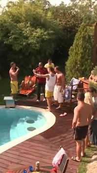 Porn pool party - part#01