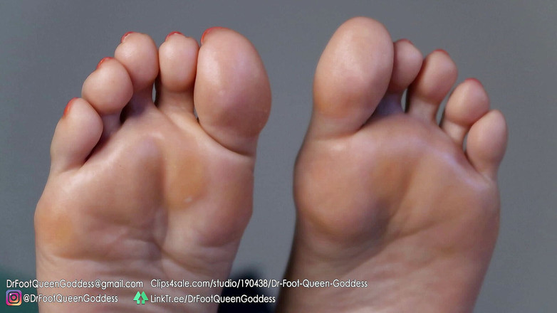 Dr. Foot Queen Goddess: Pedi egg pedicure (orange) part 6