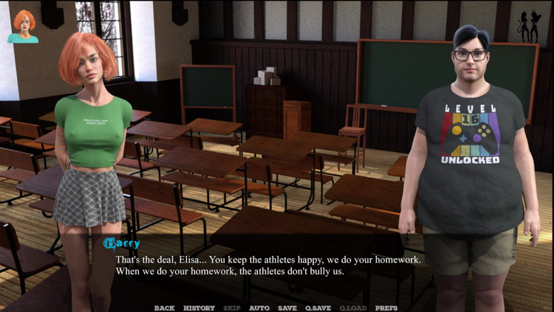 Wickedgammes studio: Seorang Gadis Universitas yang Sangat Seksi (Bagian 5)