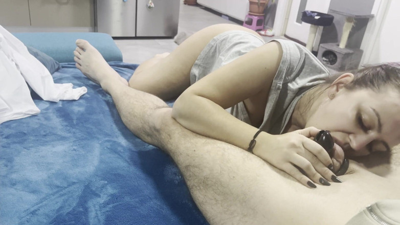 fantasycouplexxx: Sudut pandangan pertama kesucian - menghisap telur - 4K