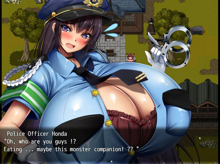 Cumming Gaming: bare stan Youkai Busters, chalo gol-matol mahila raakshas ko chodte...