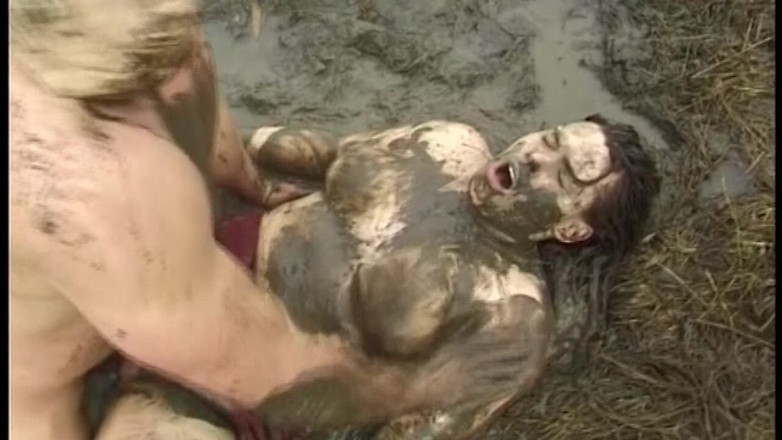 VELVET1984: Mature Brunette MILF Gets Fucked Hard in Mud