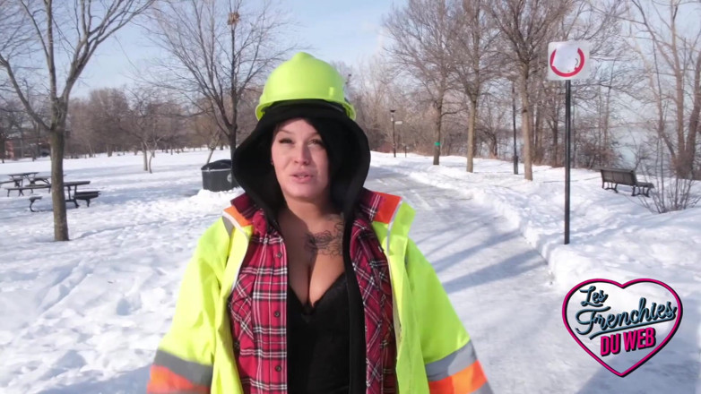 The Frenchies of the web: Eva, a Naughty Quebecer with Big Tits