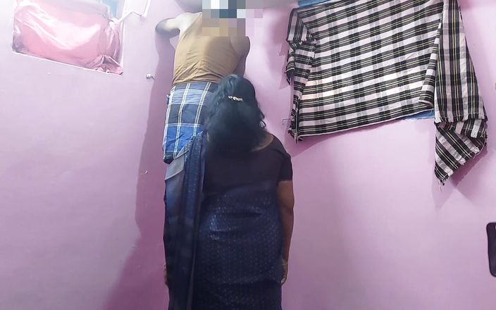 Baby long: Piękna tamilska ciocia uprawia gorący seks z młodym