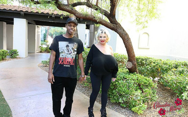Claudia Marie: Fat Bimbo GILF Breeding with Black Stud