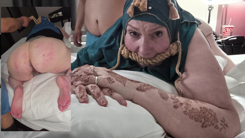 CrippleFreak4U: Hijabi - paralizado culo bdsm desde ambos ángulos
