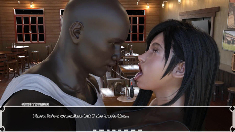 Dirty GamesXxX: Tifa's Dark Heaven: Unfaithful Asian Sucking BBC Got Covered in...