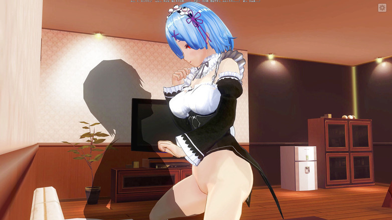 H3DC: 3डी हेनतई। Rem लंड की सवारी करती है लेकिन आपको चूत में वीर्य नहीं डालने देगी