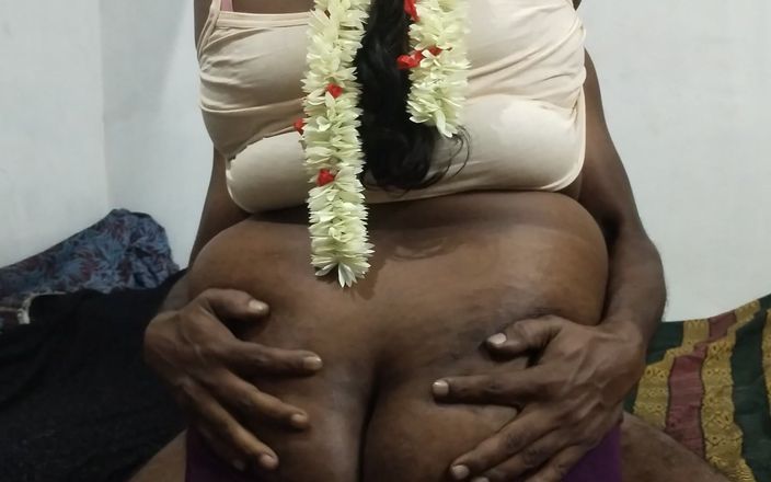 Santhi89: Cặp đôi xinh đẹp Tamil làm tình rất đẹp trên giường