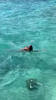 Monika Fox Stopped a Tour Bus to Swim Naked in the Caribbean Sea!