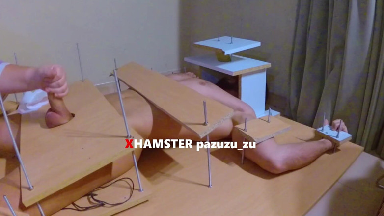 Pazuzu_zu: Amateur femdom handjob. Big ruined orgasm + post orgasm
