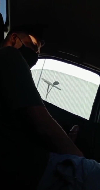 The backyard bastard: Stor kuk som lär henne i en uber som pumpar...