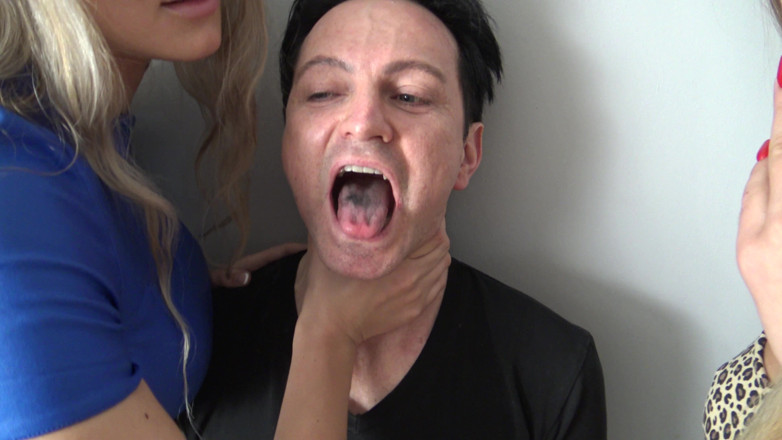 Femdom Austria: Giantess Humiliation for small ashtray loser!