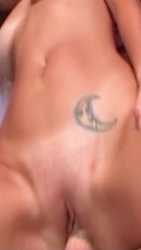 Blonde Hot Teen Fucked by Big Dick Shemale