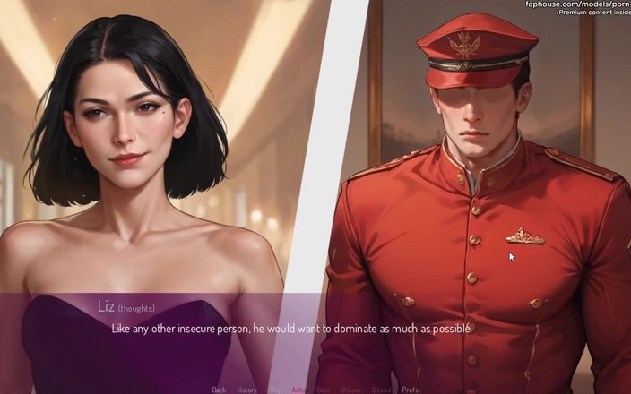 PORNGAME4U: Mila Ai - Liz ficou com tesão quando viu o bonito...